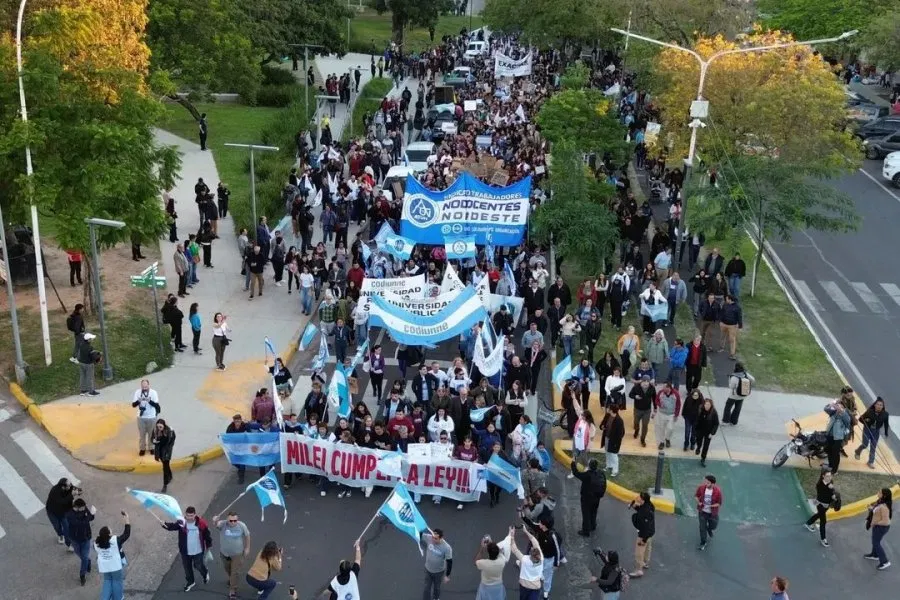 La UNNE vuelve a las calles: este jueves marcha por el presupuesto universitario